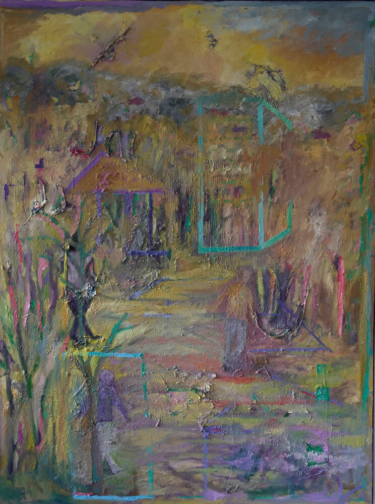 Do not overt your eyes... painting