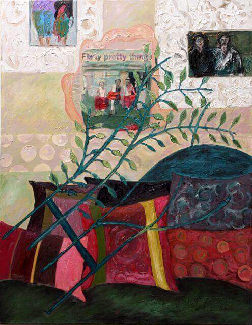 FLIRTY PRETTY THINGS painting