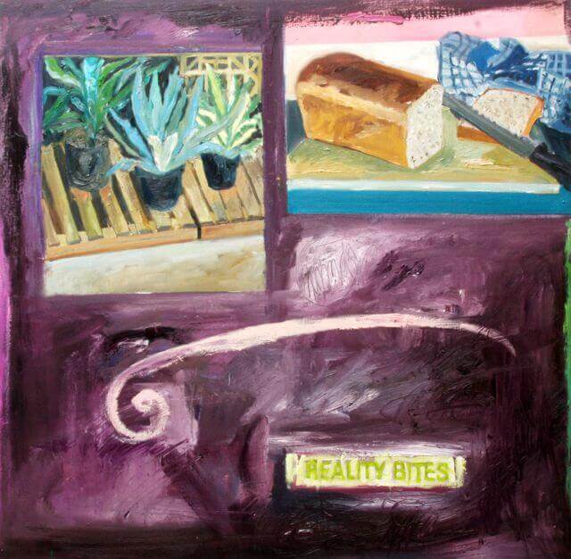 REALITY BITES painting