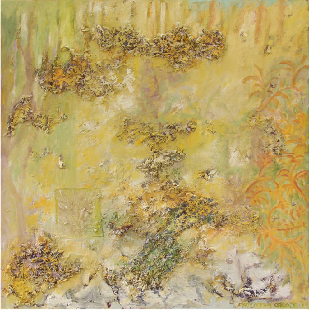 all the wisdom stored in trees painting